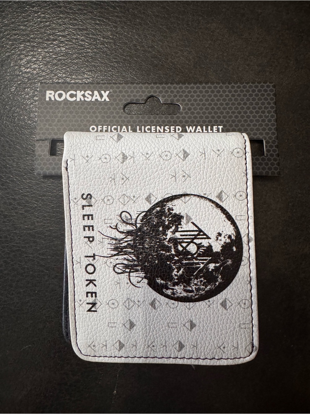 Rocksax - Sleep Token - The Summoning Black Logo - Wallet with Coin Pocket NWT